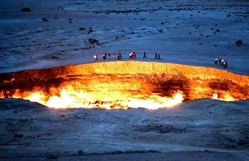 Derweze,  Karakum Desert, Turkmenistan