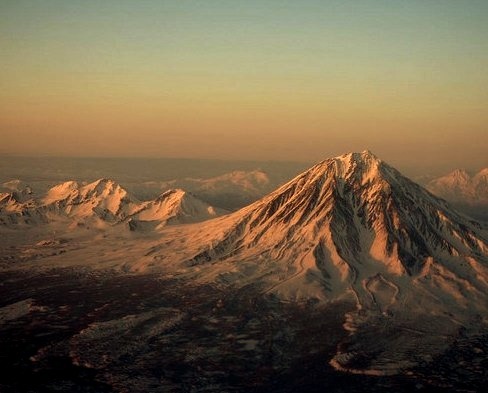 by nicointhebus on Flickr.A typical landscape in far-eastern Russia - Volcano Koryaksky, Kamchatka Peninsula.