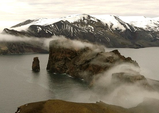by b00nj on Flickr.Deception Island, Antarctica.