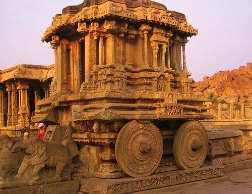 by profmpc on Flickr.The remains of Vijayanagara city, in Hampi village, Karnataka state, India.
