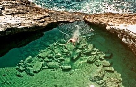 Natural Pool, Greece