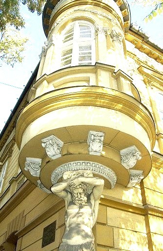 Beautiful architecture in the city of Subotica, Serbia