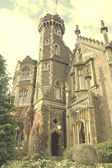 Oakley Court, often used as a film location, in Berkshire, England