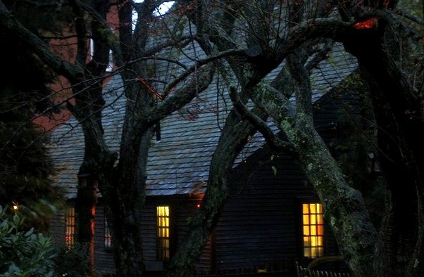 Halloween at The Witch House in Salem, Massachusetts, USA