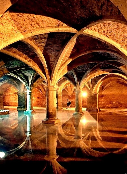 The Portuguese Cistern in El Jadida, Morocco