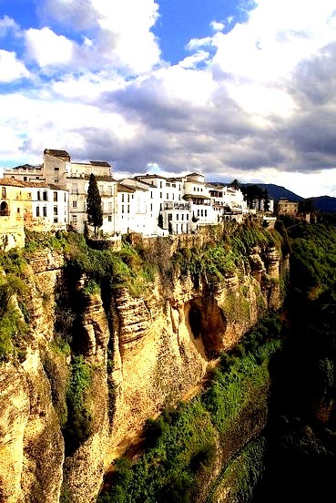 Perched on the cliffs, Ronda / Spain