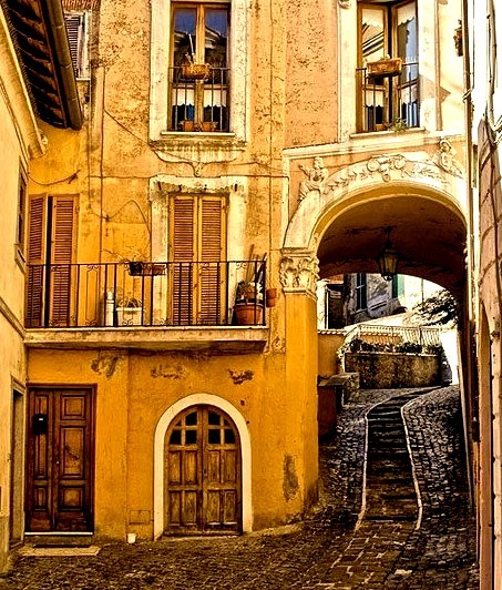 Side Street, Rome Italy