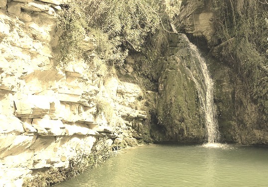 Baths of Adonis near Paphos, Cyprus