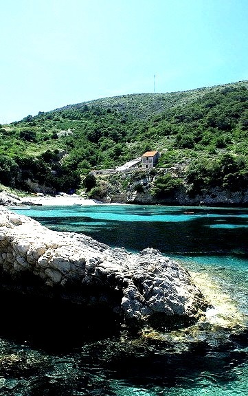 The Adriatic Coast near Hvar, Croatia