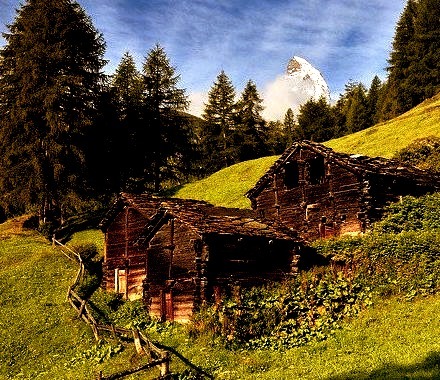 The Alps, Valais, Switzerland
