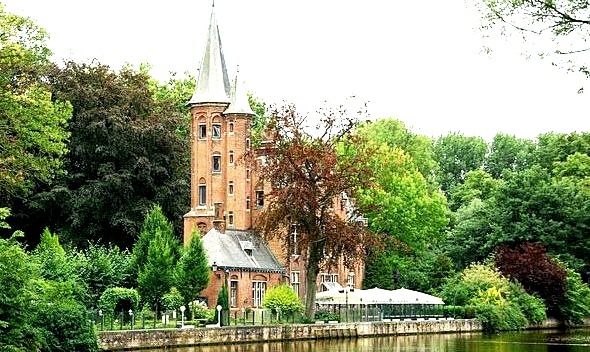 Lakeside elegance, Bruges, Belgium