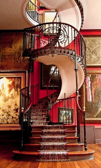 Spiral Staircase, National Museum, Paris