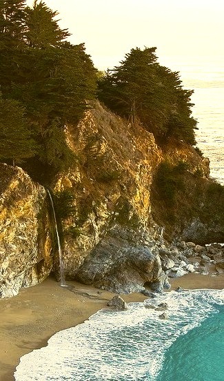 McWay Falls on Big Sur Coast, California, USA